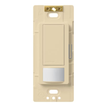 Lutron Lutron Maestro Occupancy 5 amps Single Pole Motion Sensor Triple Combination Switch Ivory 1 pk MS-OPS5MH-IV